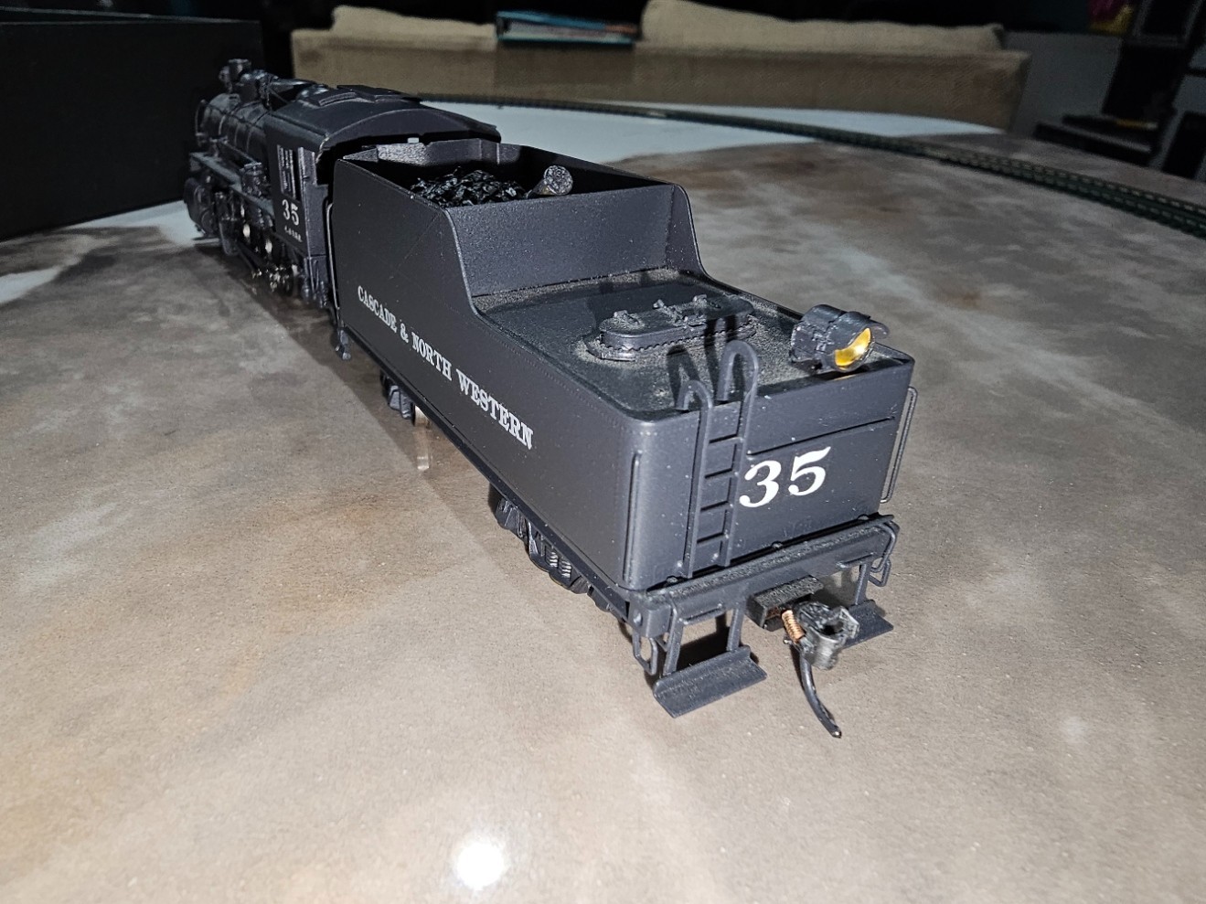 NWSL HO Scale Brass USRA 0-6-0 DCC MSTS Cascade & North Western Train Simulator