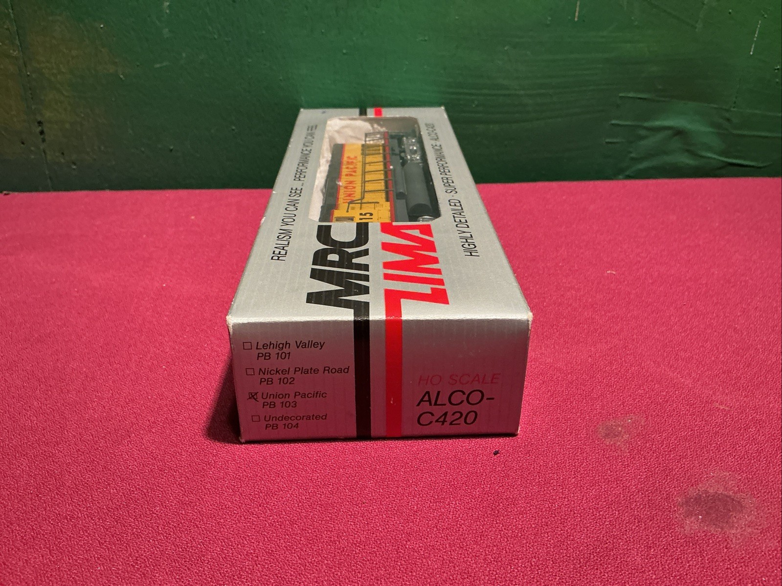MRC Lima PB103 Alco C420 Union Pacific #4115 HO scale 1C