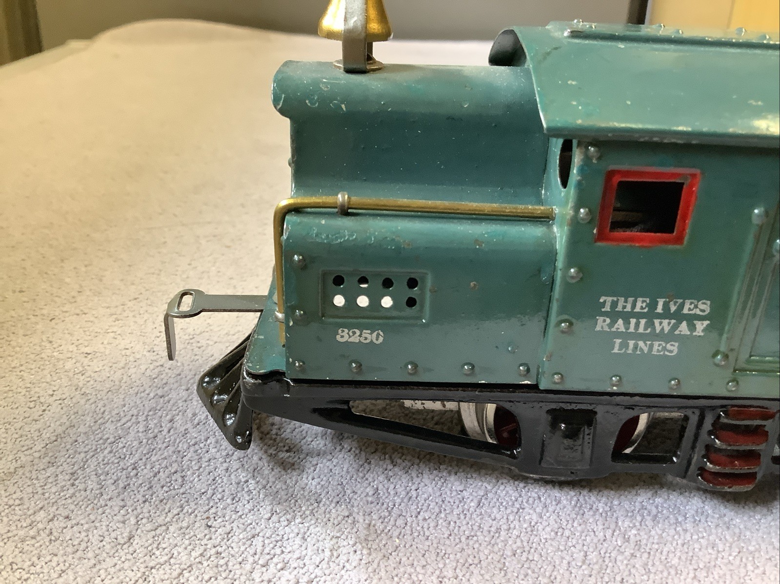 Ives Railway Lines # 3250 O Gauge Locomotive Engine Used Runs