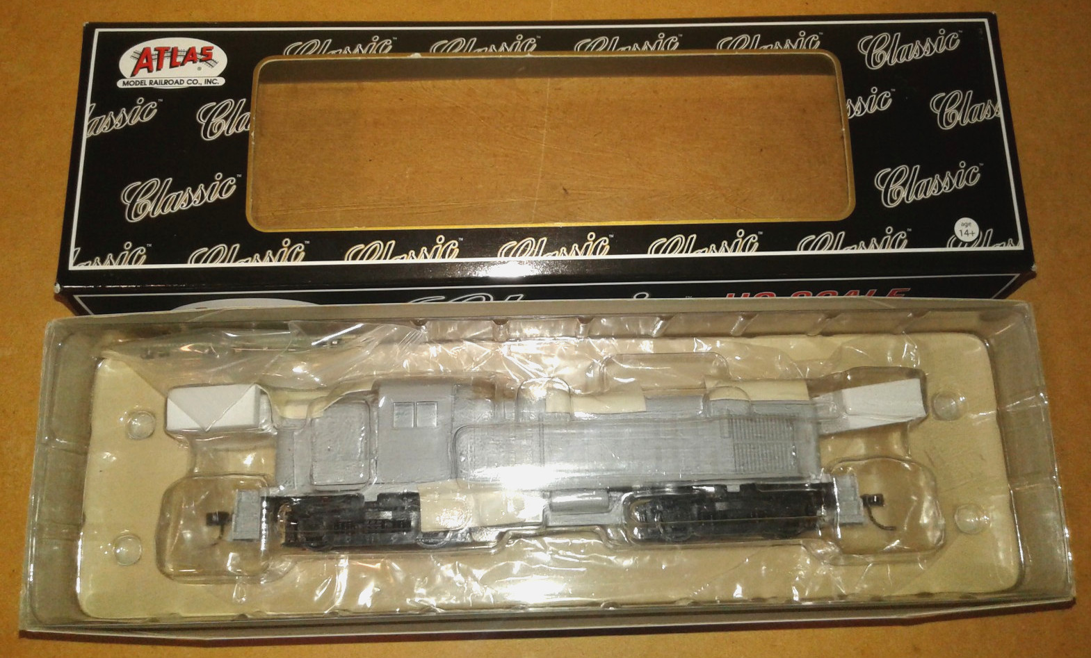 HO SCALE ATLAS ALCO RS3 UNDECORATED DCC TCS T6X