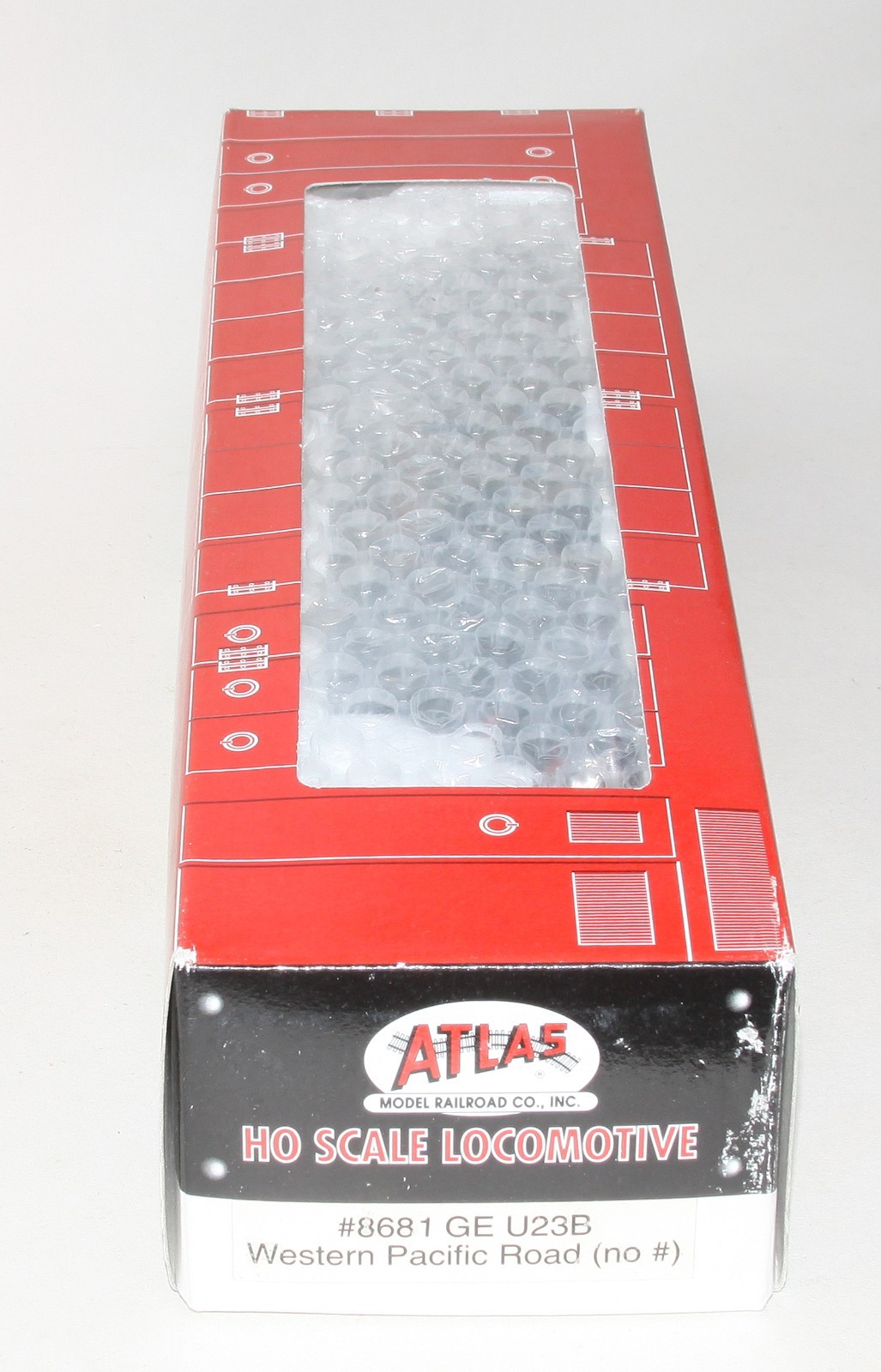 Atlas U23B Western Pacific WP No Road Number DCC Ready HO Scale