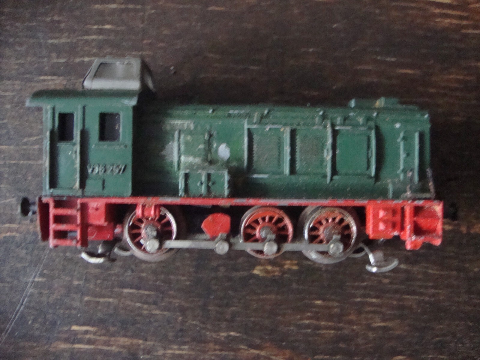 Very rare vintage diesel locomotive V36 257 made in Western Germany