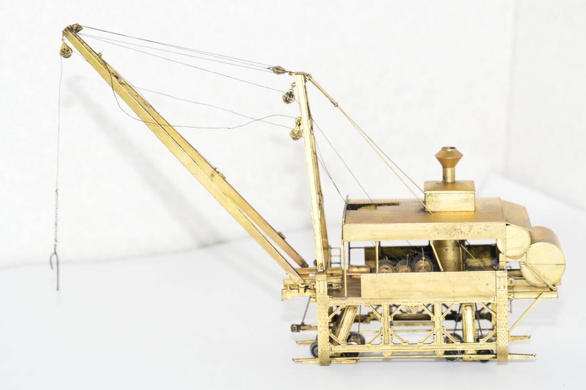 Overland Models McGiffert Log Loader 1985 HO Gauge Brass Unpainted 083