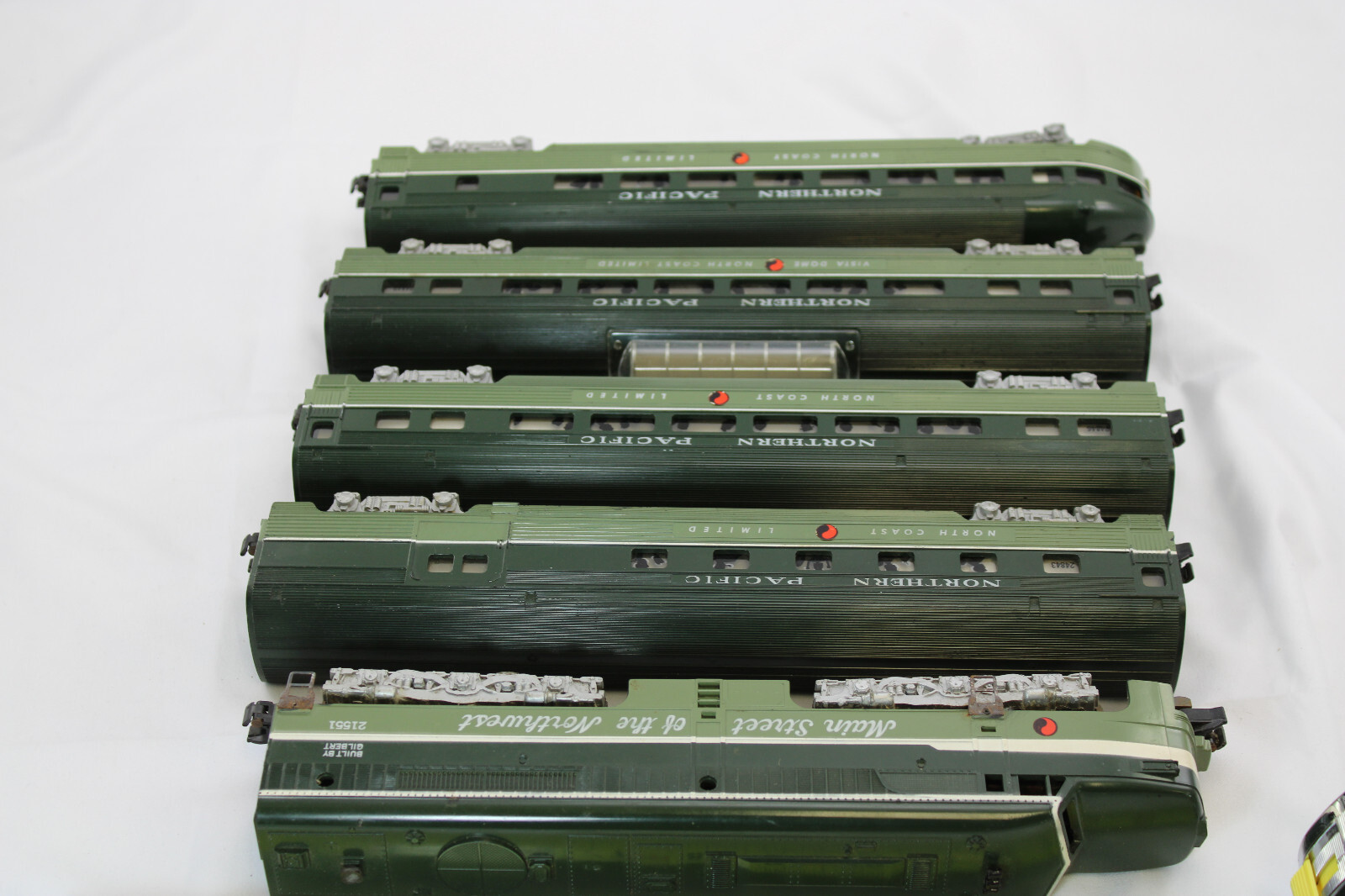 S-Gauge – American Flyer – Northern Pacific – 21551 1958 Set – 5 digit