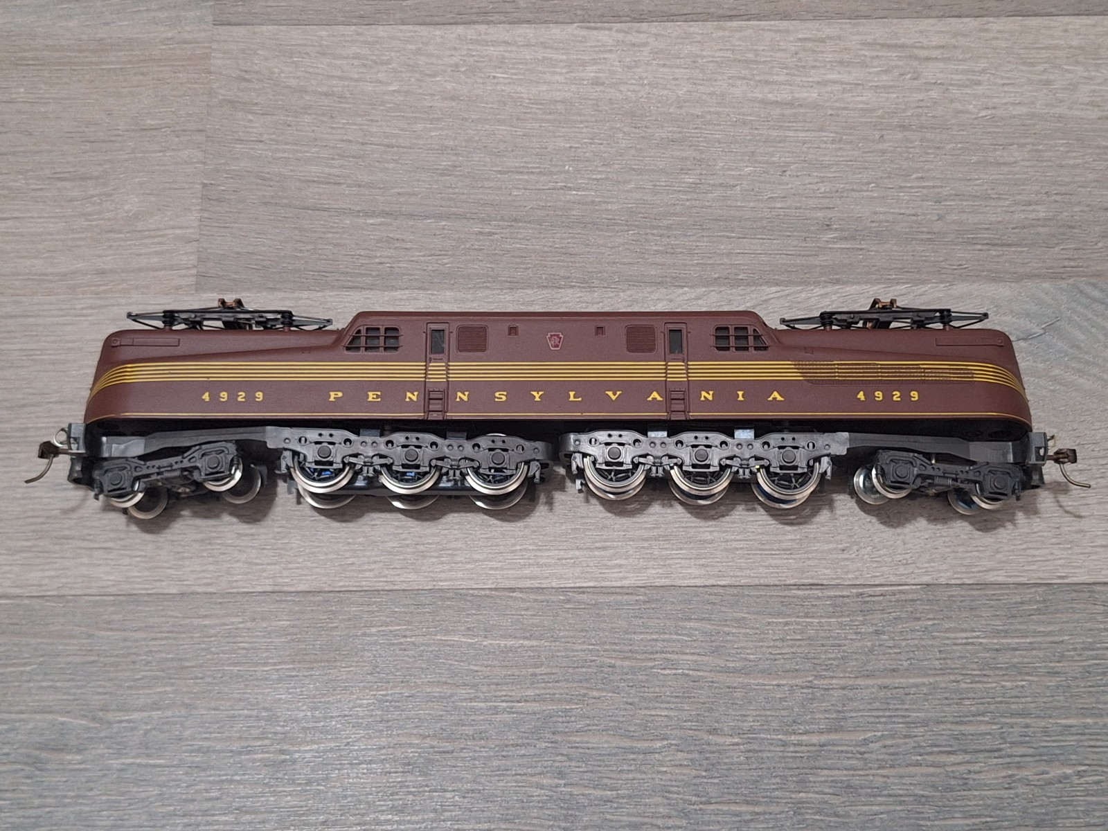 ⭐ RIVAROSSI 5160 HO SCALE PENNSYLVANIA PRR GG-1 ELECTRIC LOCOMOTIVE #4929⭐