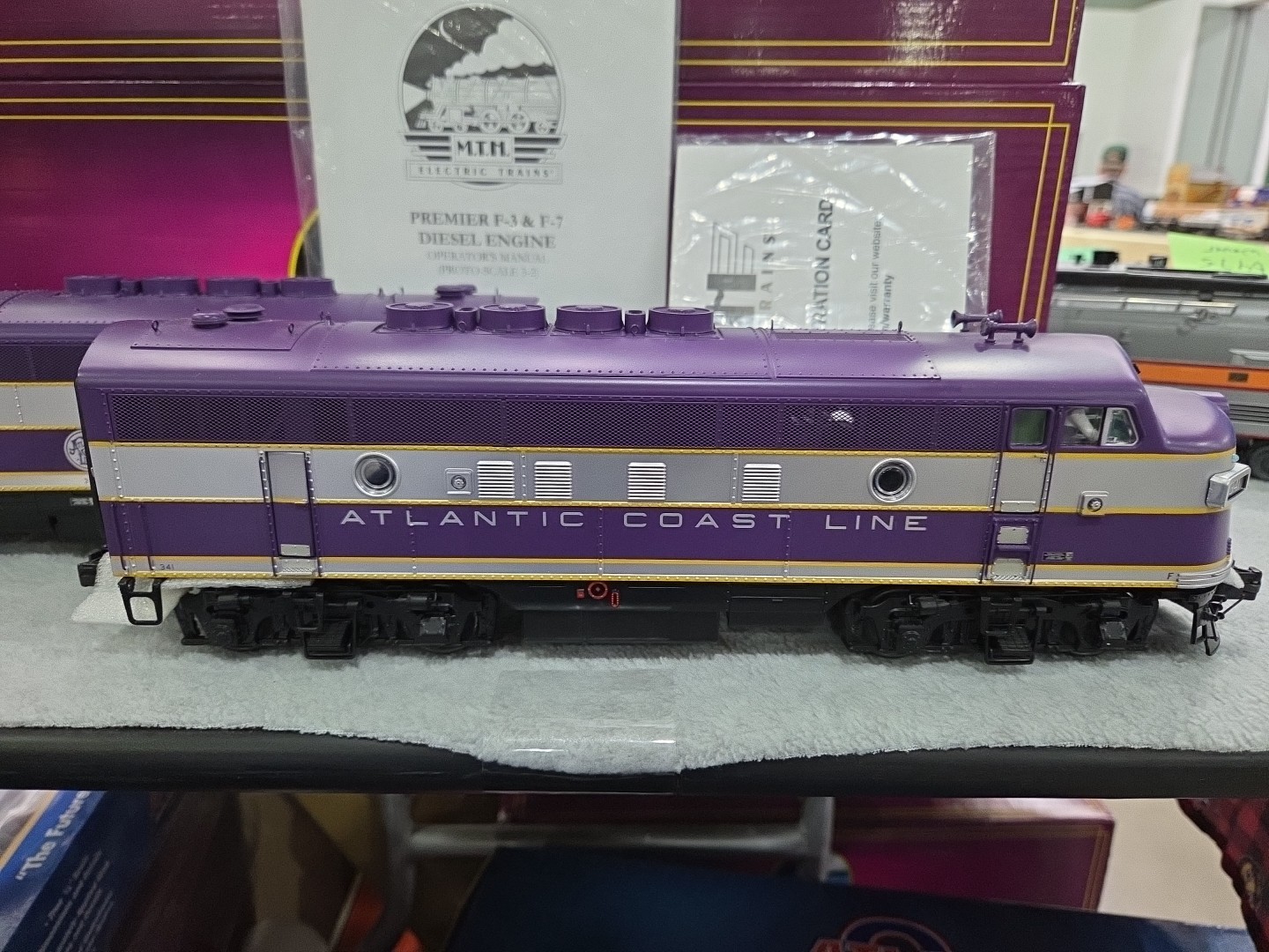 MTH Atlantic Coast Line F-3 AB Diesel Engine Set PS 3 20-21584-1, 20-21584-1