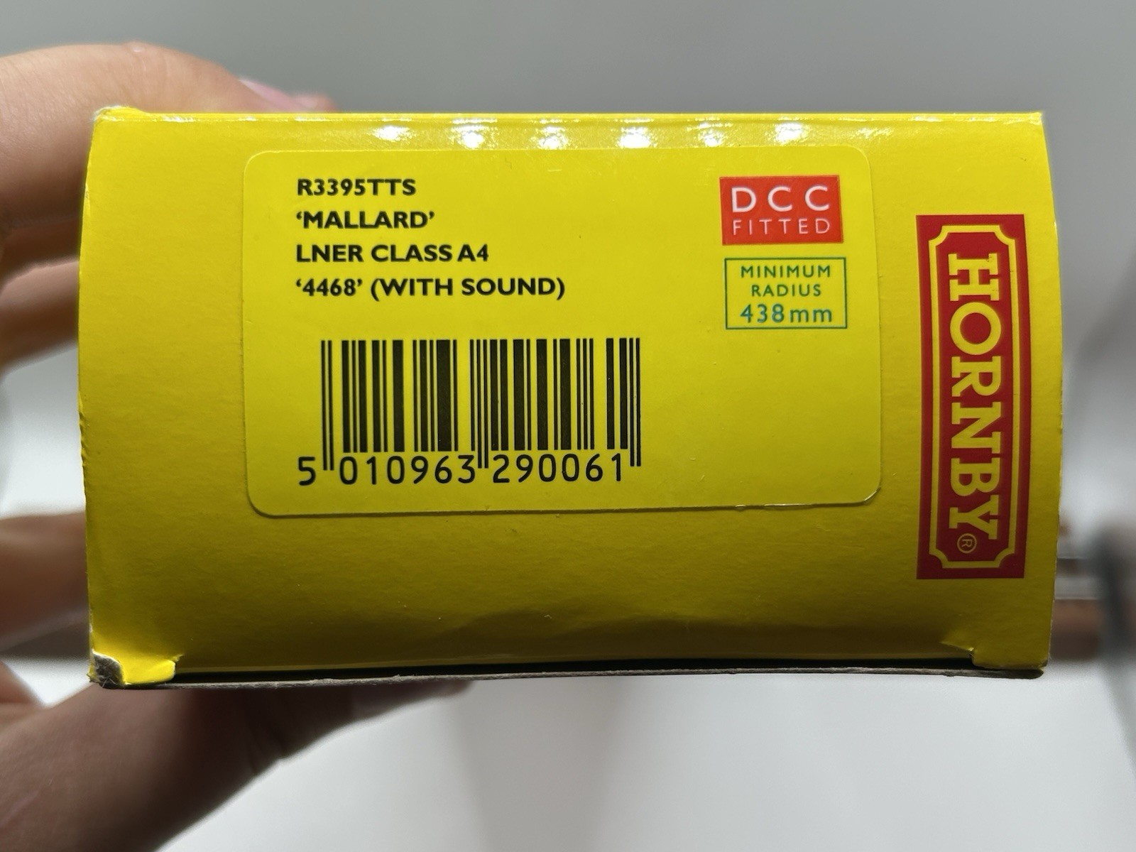 OO Hornby R3395TTS LNER Class A4 4-6-2 Pacific ‘Mallard’ TTS Sound – (EXCELLENT)