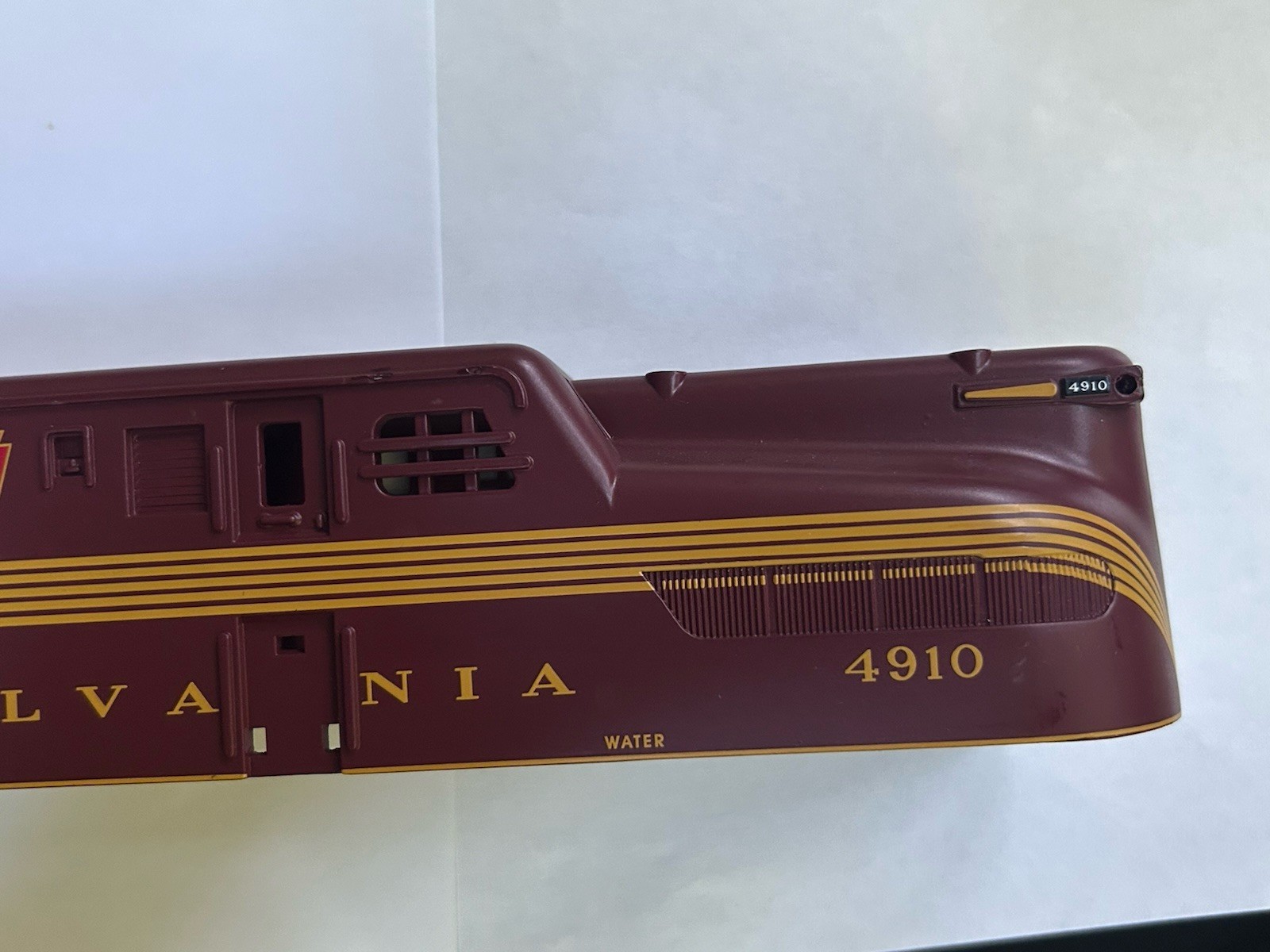 MTH O Scale 4910 GG-1 Shell Pennsylvania Diecast In Tuscan