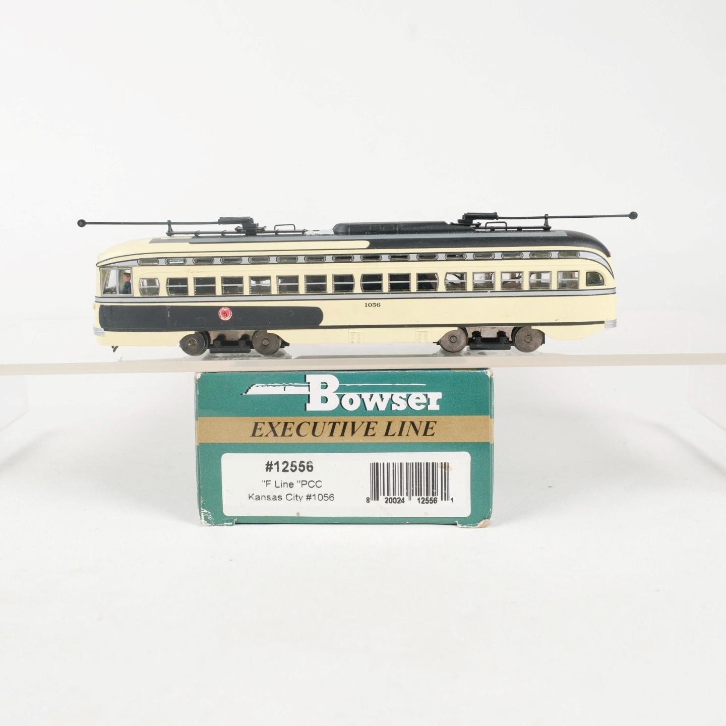 Bowser Executive HO Scale Kansas City F Line PCC Streetcar DC Powered12556 (A)
