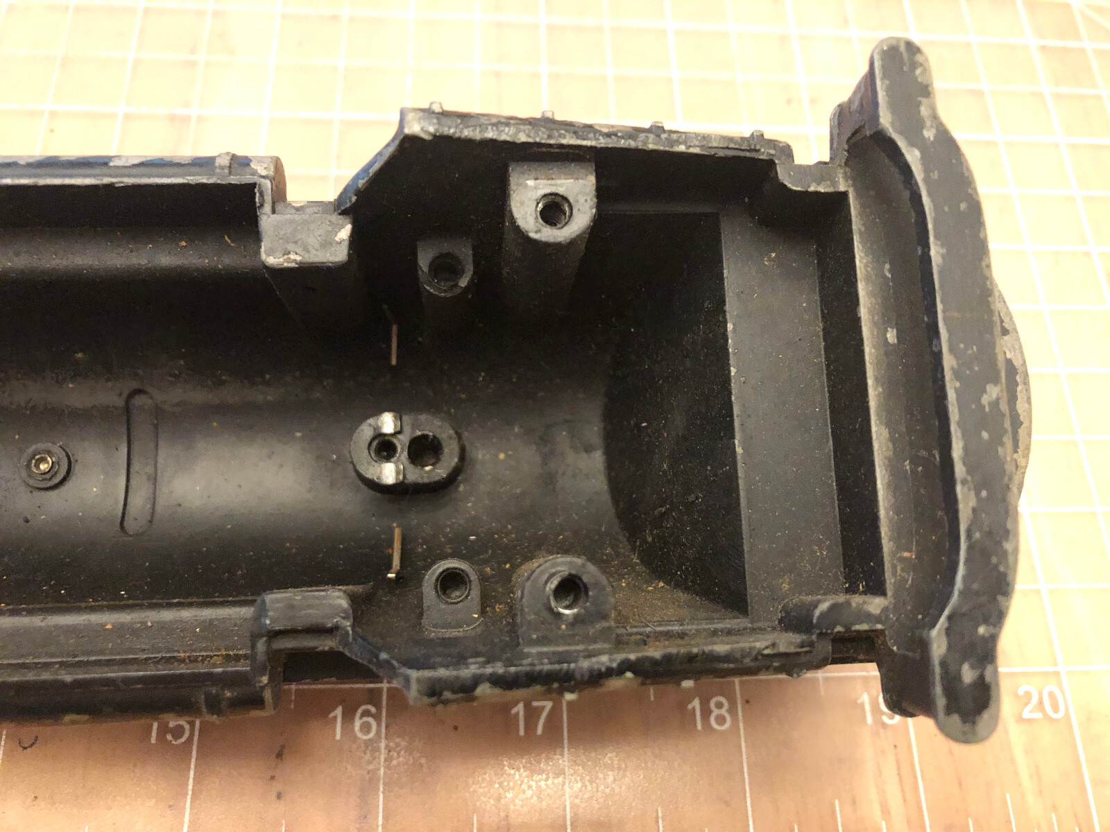 Lionel O Train Die Cast Metal 1666 Steam Locomotive Engine SHELL ONLY Part Lot F