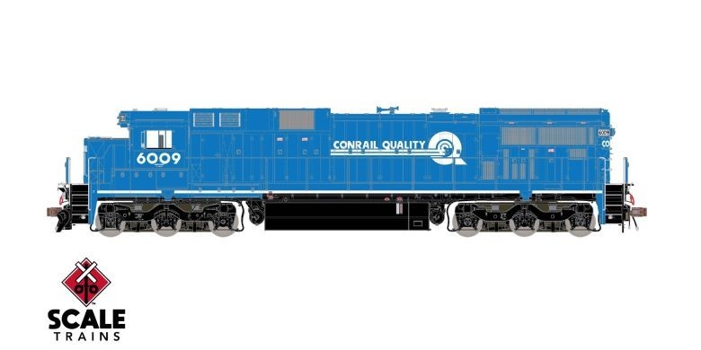HO scale ScaleTrains C39-8 Conrail 6009 DCC/Sound SXT 38759 CR Quality