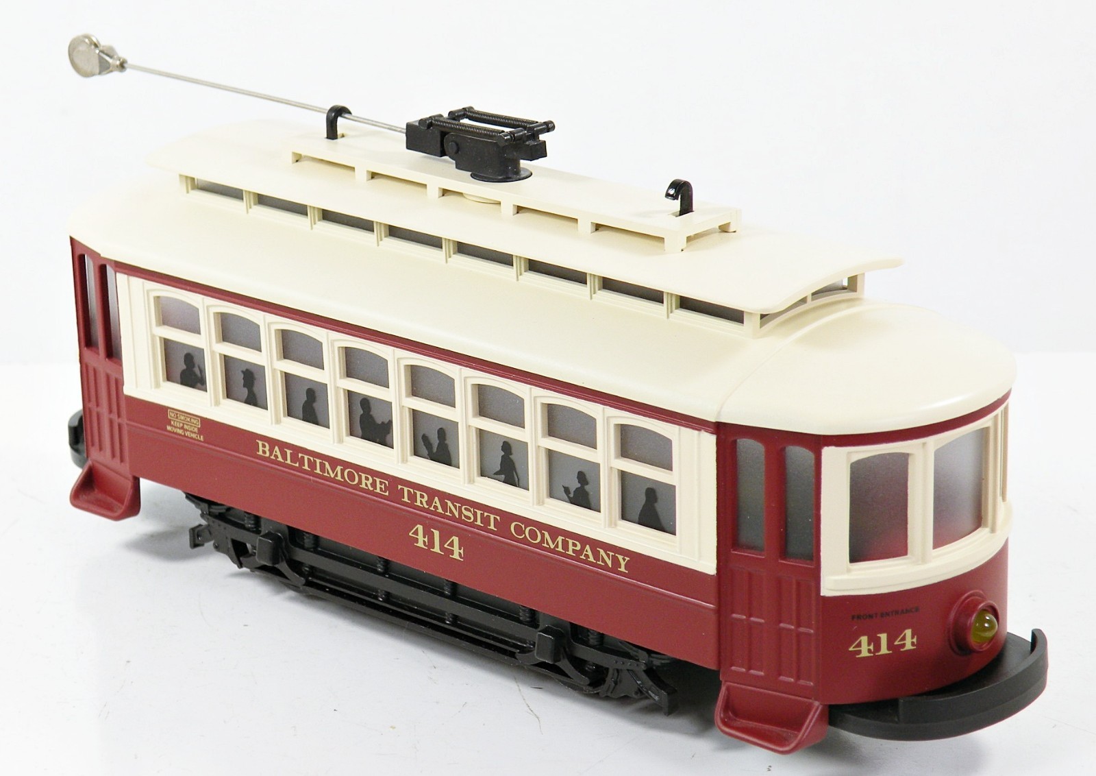 MTH 30-4027 Baltimore Transit Co. Bump-n-Go Trolley (NO BOX)