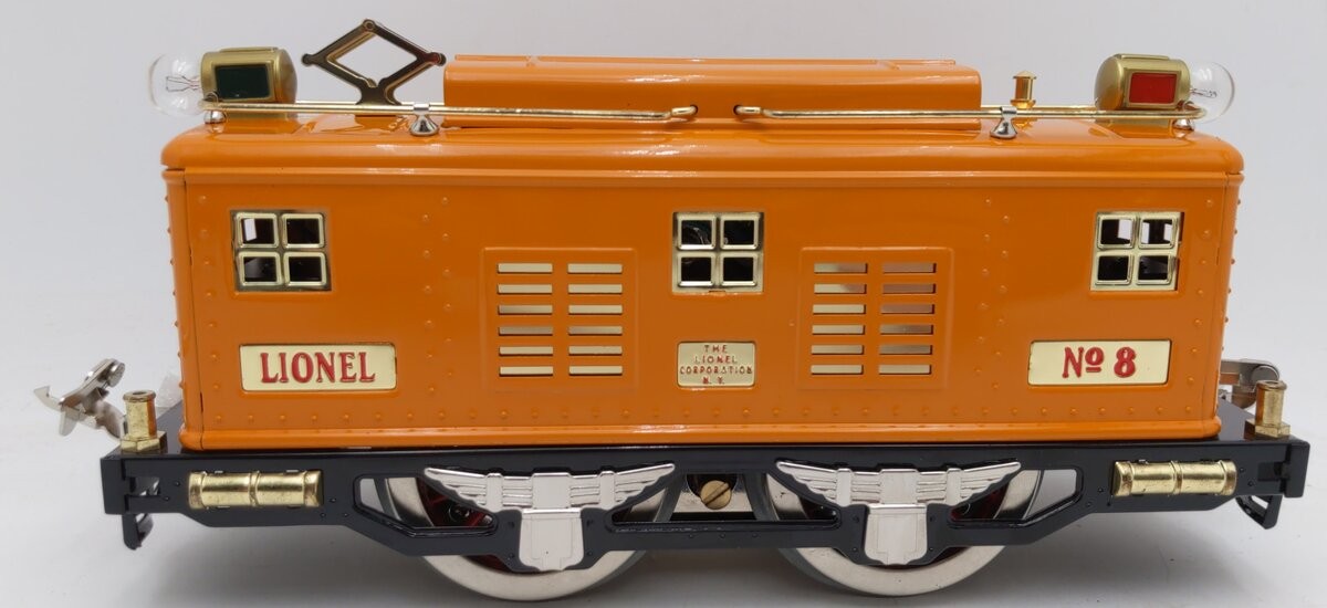 MTH 11-2005-1 Std Gauge Orange Electric w/PS2 #8E EX