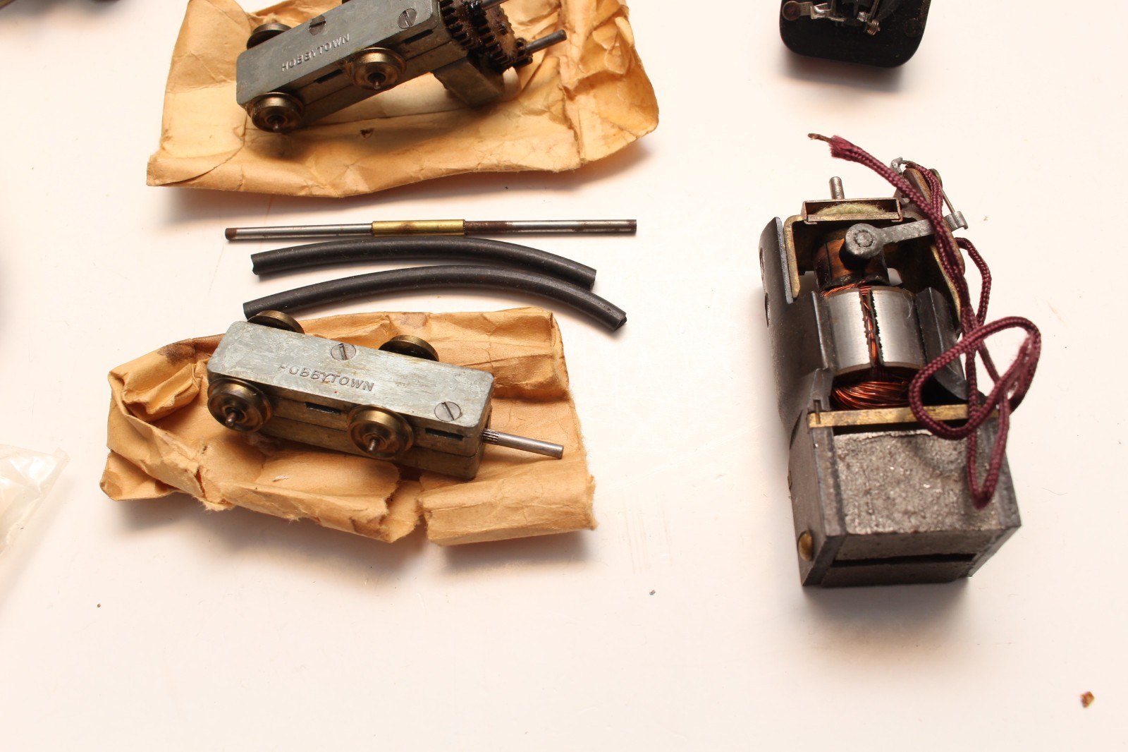 BRASS OPEN FRAME MOTORS POWER FR HO ON3 ON2 SN3 S KEMTRON PSC TENSHODO ROUDHOUSE