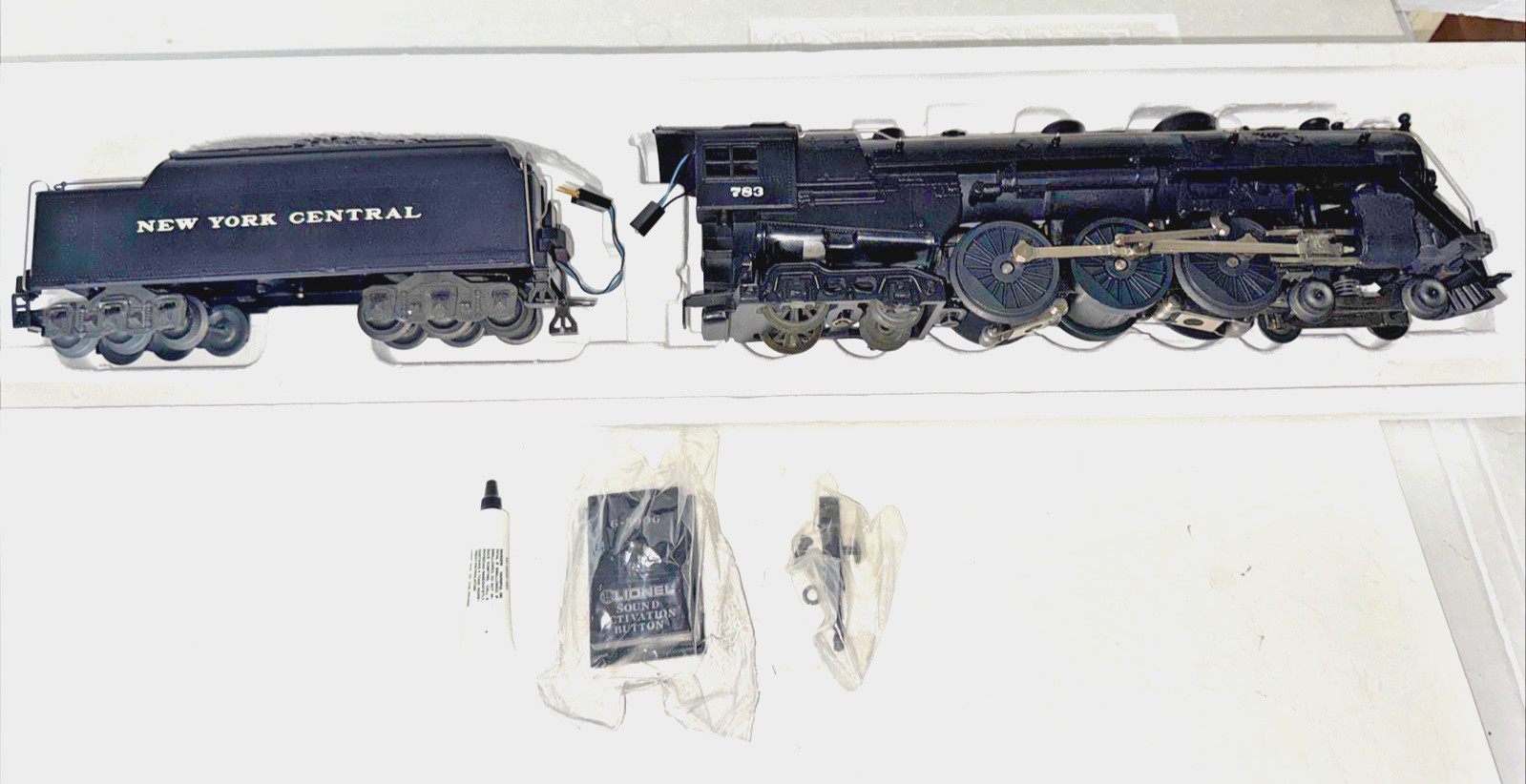 LIONEL MODERN O GAUGE NYC 783 4-6-4 HUDSON 6 – 8406 STEAM LOCO & TENDER LN