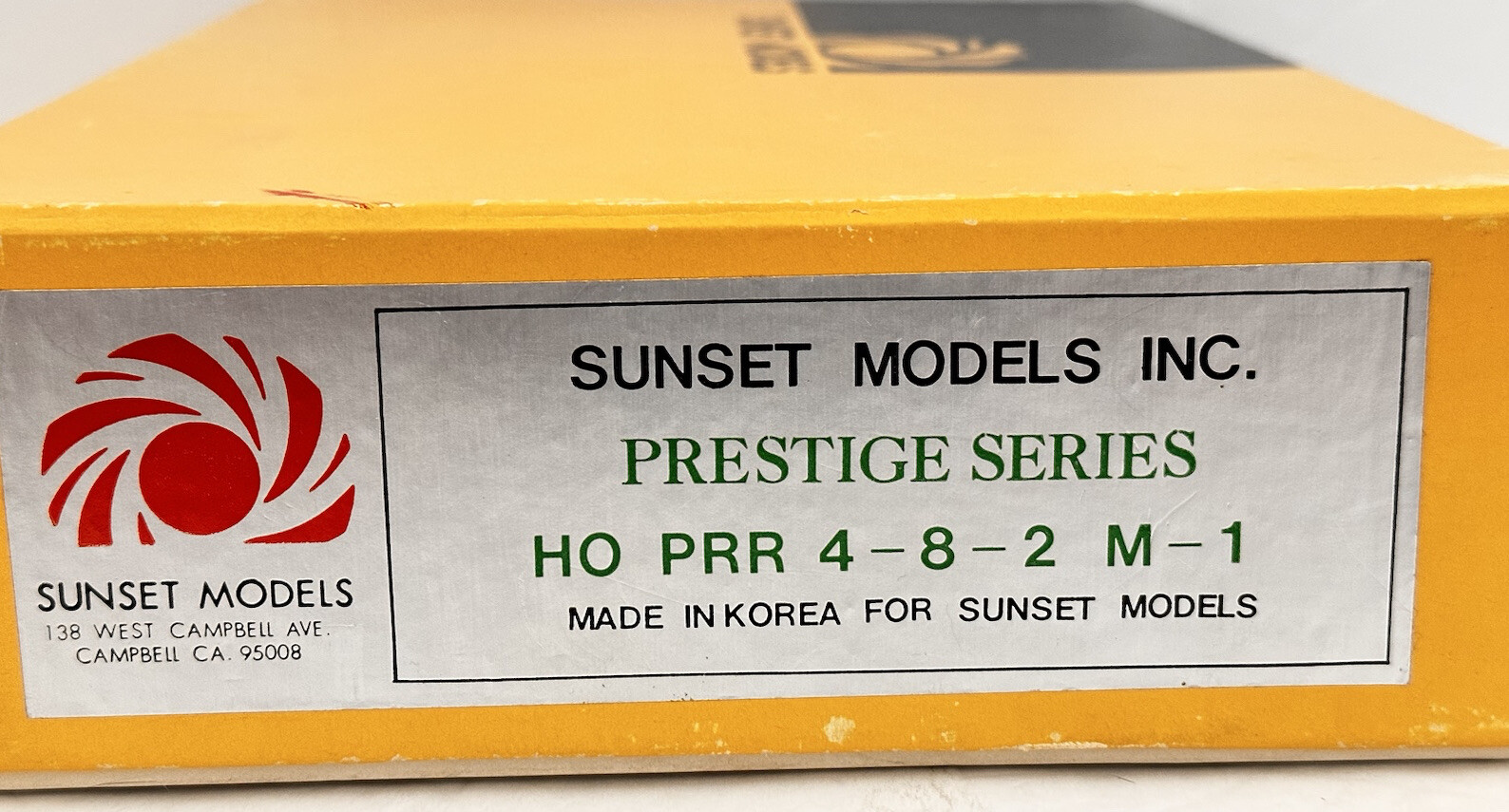 Sunset Models Inc Prestige Series Brass HO PRR 4-8-2 M-1