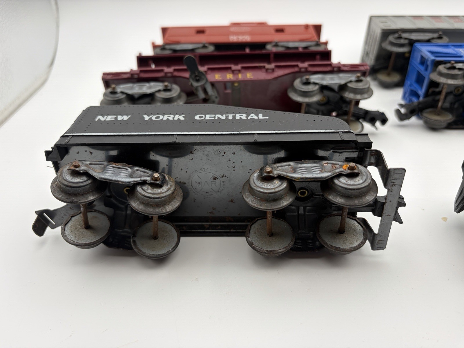 Vintage Marx 490 New York Central Train Set. With Transformer and Track. c Descr