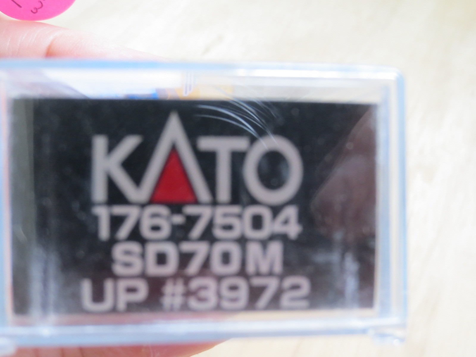 Kato N Scale SD70M Diesel Loco Union pacific 3972 W/DCC