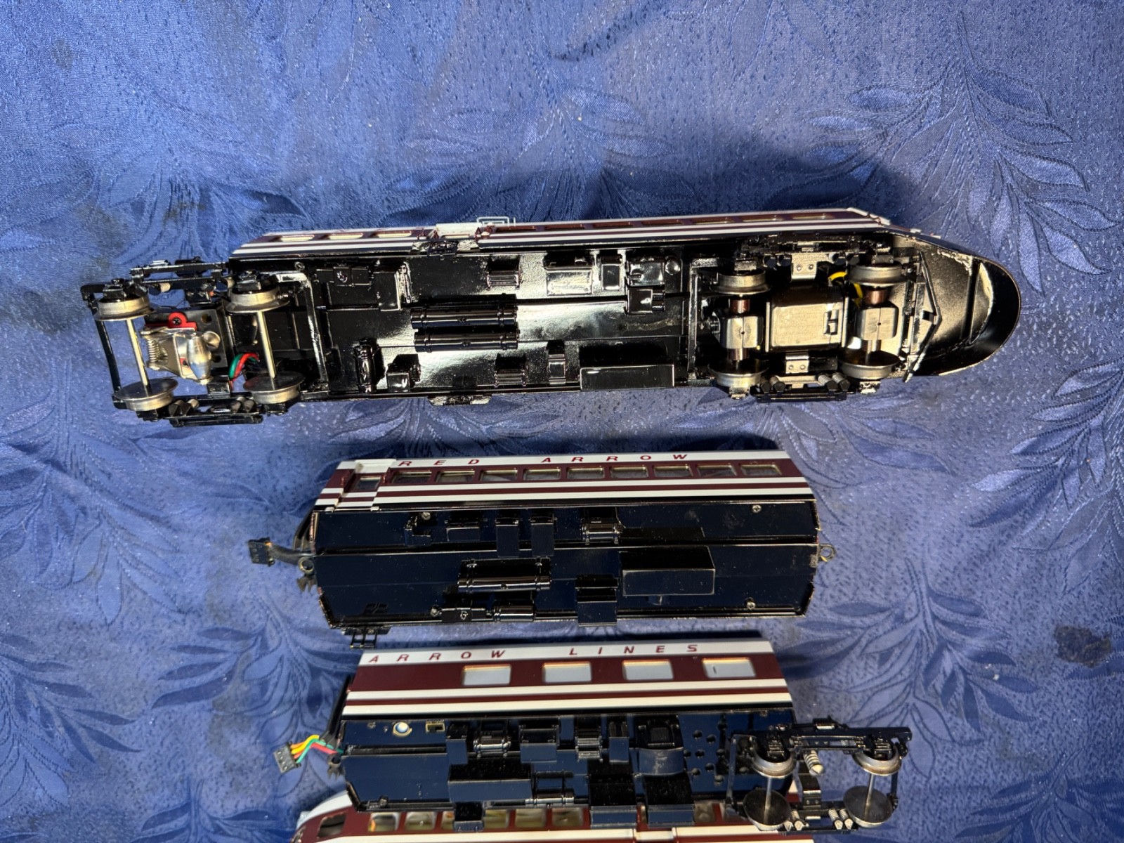 Sunset Models 3 Rail O Brass Red Arrow Lines Libertyliner (3-Rail)