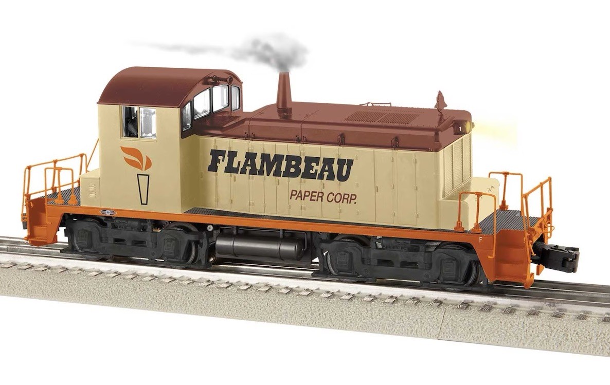 LIONEL Legacy 2233410 Flambeau Paper Corp SW1 DIESEL LOCOMOTIVE Switcher O-Scale