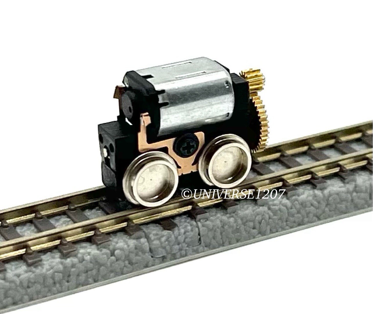 Z/Nn3/H0f/H0i/HOn2 NJNG Power Drive Chassis for Narrow Gauge Wheel 9mm/5.4mm