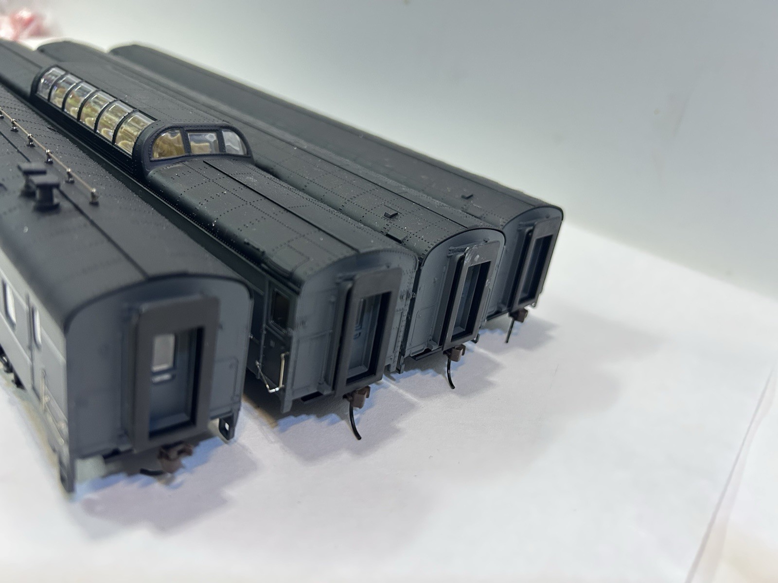 Rivarossi R5470 Steam Locomotive Union Pacific #843 Bonus 4 Rivarossi Cars