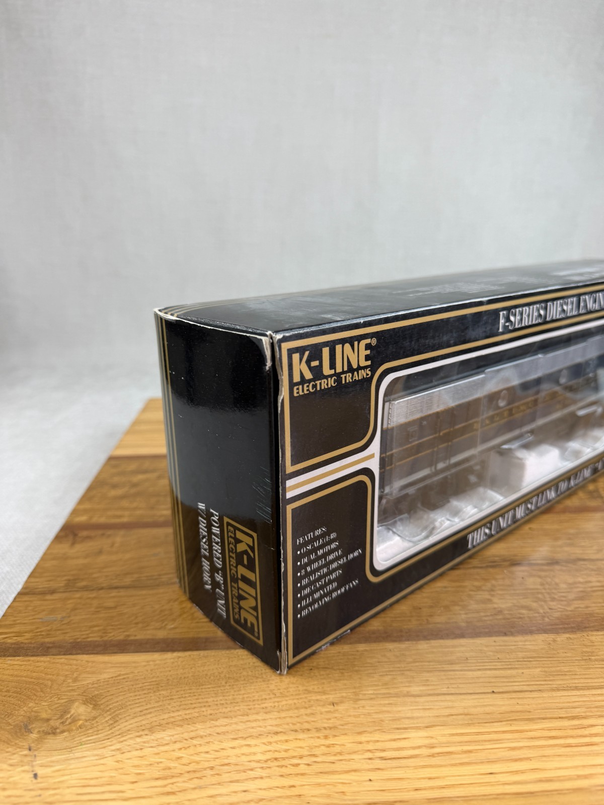 K-LINE B&O O Scale F7 A+B Powered Unit Diesel Locomotive Engine DL K25102 -4560