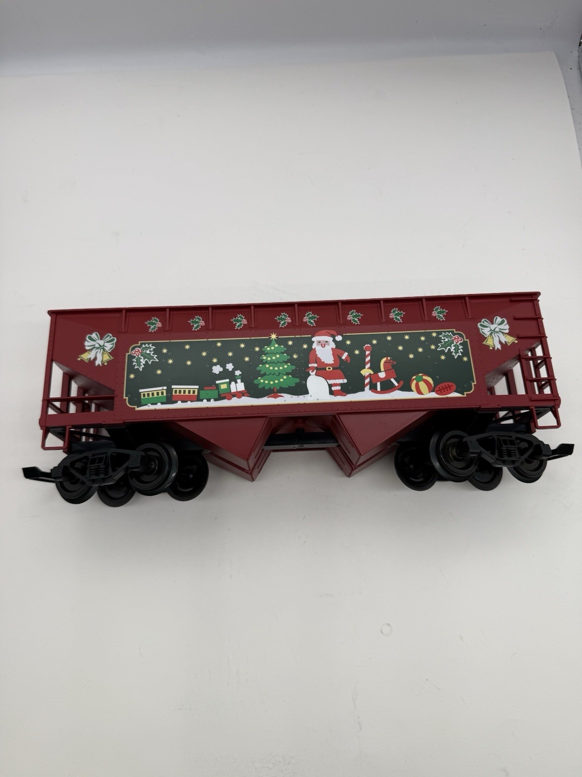 PYKO 38105 G scale 4 axle Christmas caboose