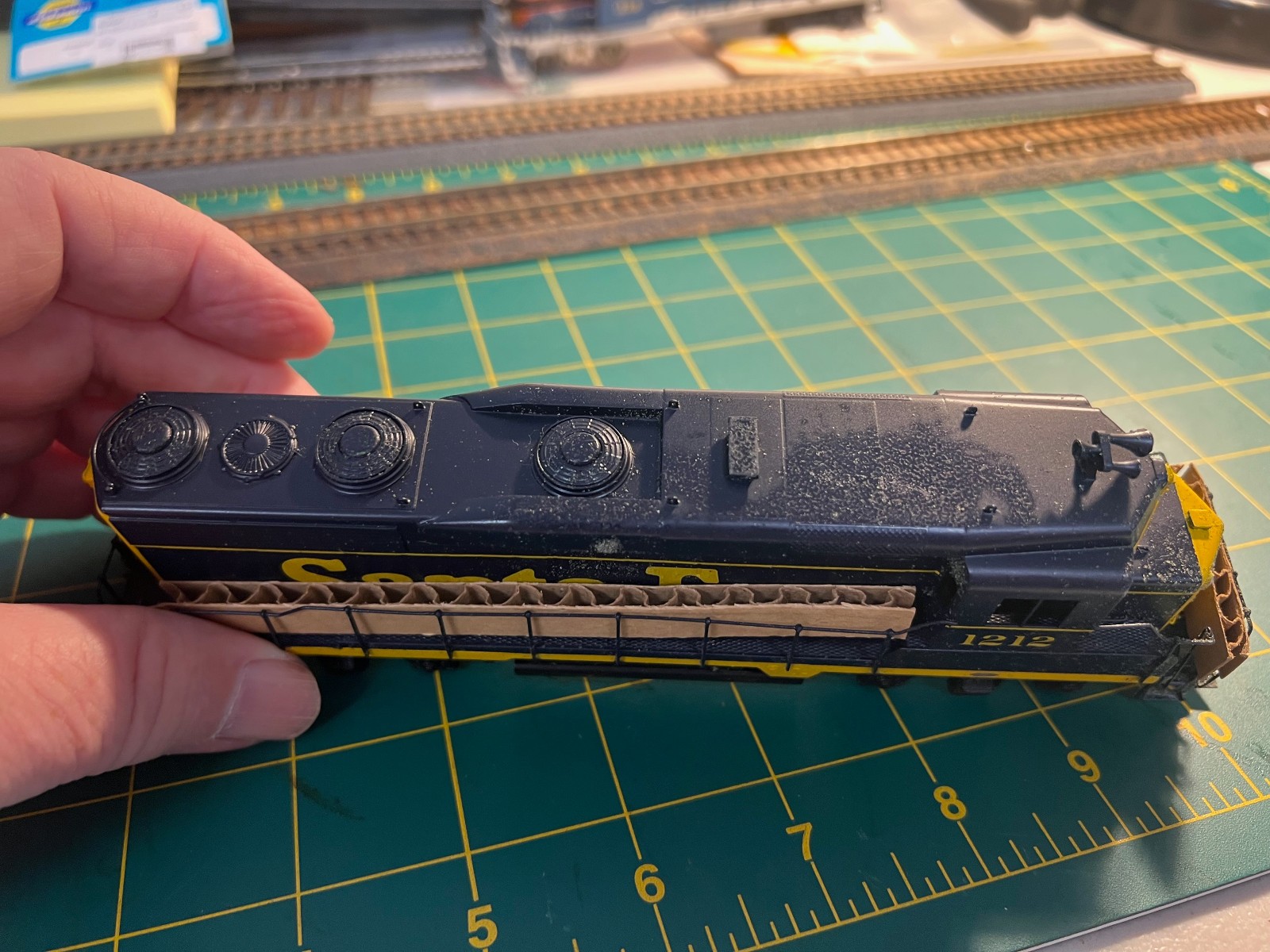 Nickel Plate Products HO Brass EMD GP30 Diesel Engine F/P Santa Fe OB Runs