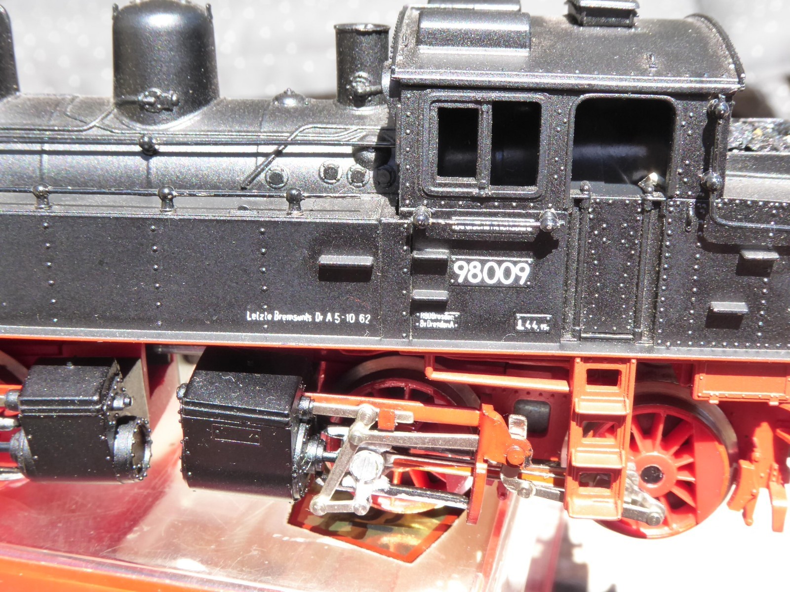 Rivarossi 1340 H0 Steam Locomotive BR 98 009 DR Cross Spoke Epoche III