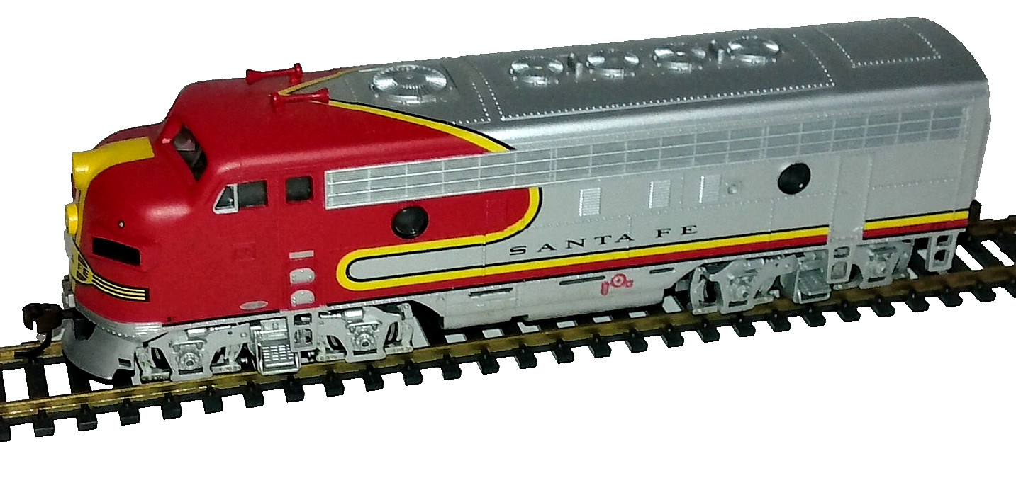 Bachman HO Scale F3 Santa Fe Diesel Locomotive