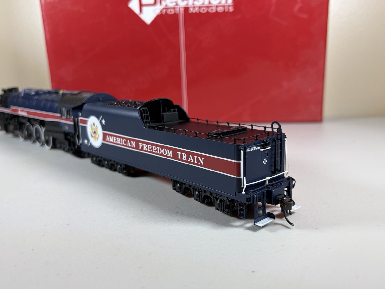 HO Precision Scale Models DCC Sound Reading American Freedom T1 4-8-4 #1 New