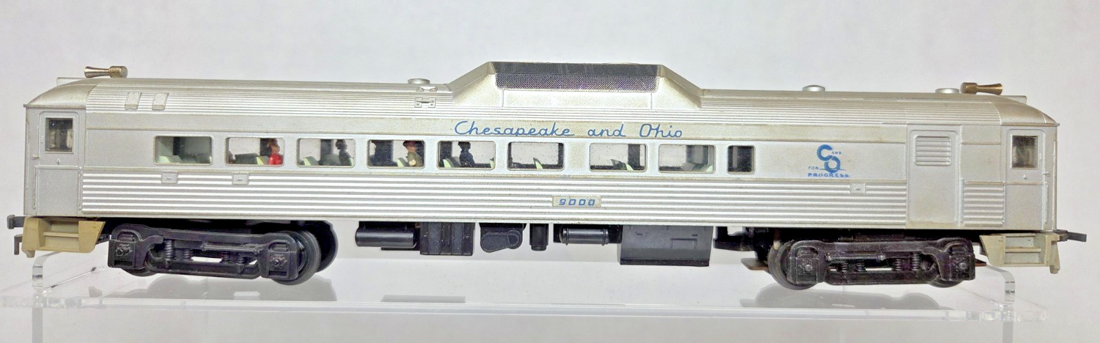 HO Budd Playcraft RDC-1 Chesapeake & Ohio #9000 Rail Diesel Car Britain Working!