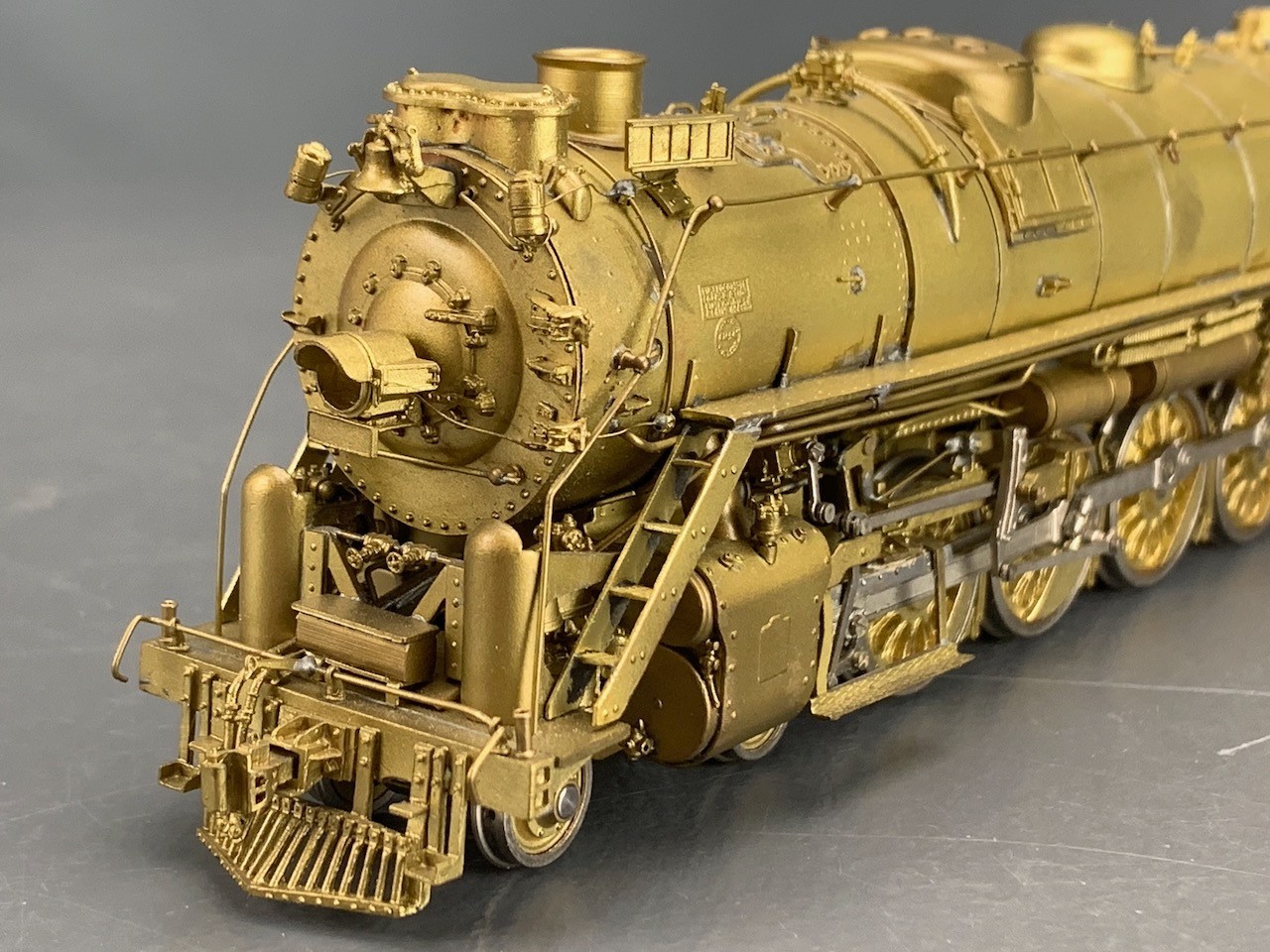 HO Key Brass D&RGW M-68 4-8-4 Northern Steam Locomotive HO7578