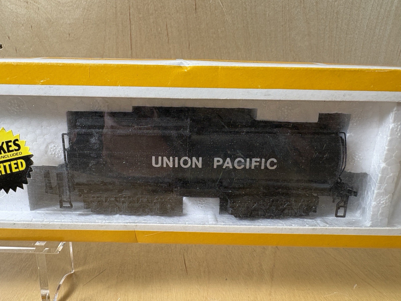 Vintage Bachmann “UNION PACIFIC” HO Mikado 2-8-2 With Smoke & Original Box