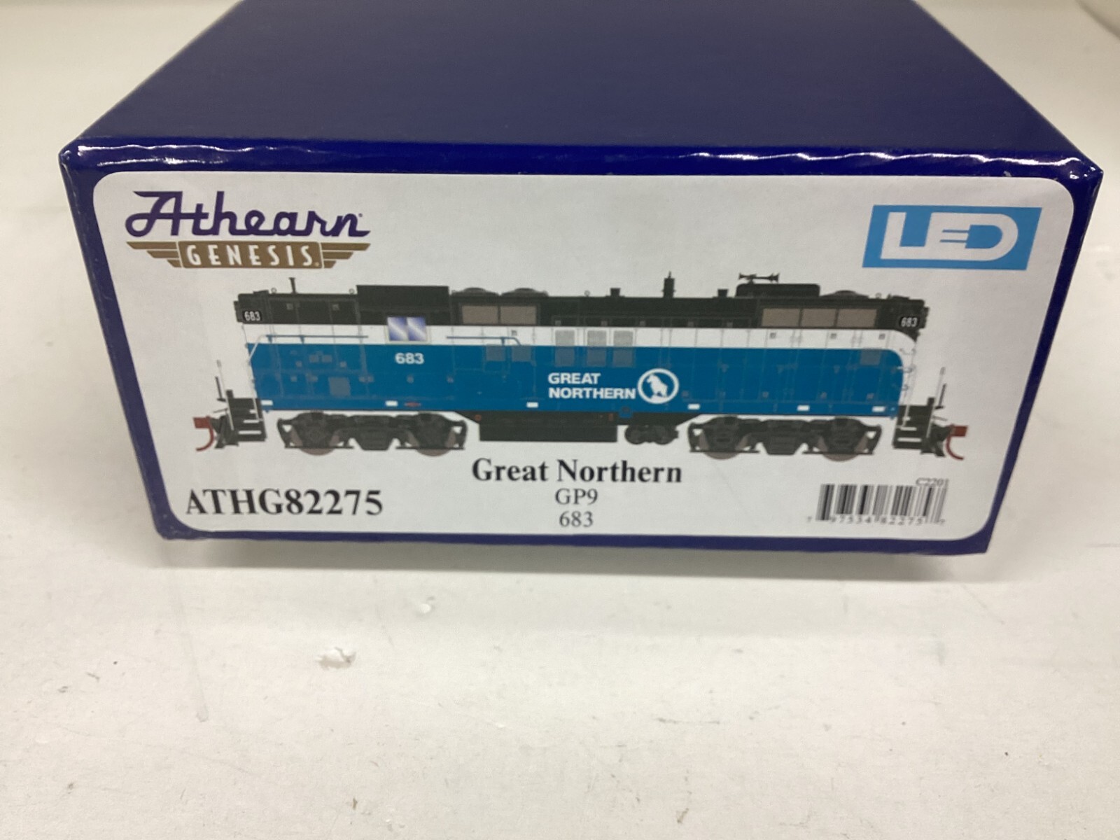 Athearn Genesis #G82275 HO scale “GN” GP9 DCC & SOUND ready Rd.#683