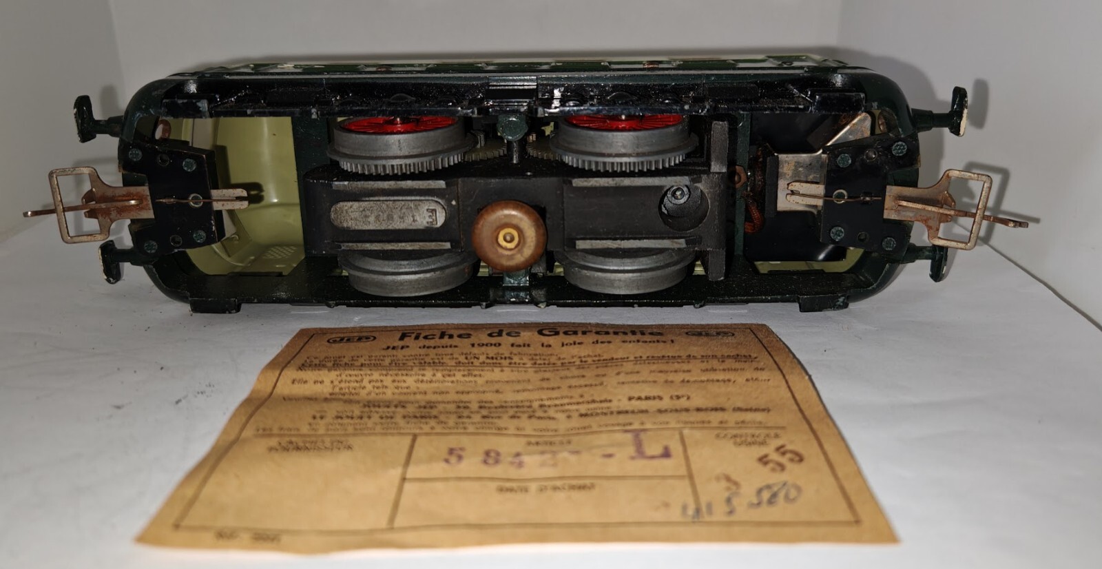 JEP 5842 L Electric Locomotive Scale 0 France Era 1950 With Its Box