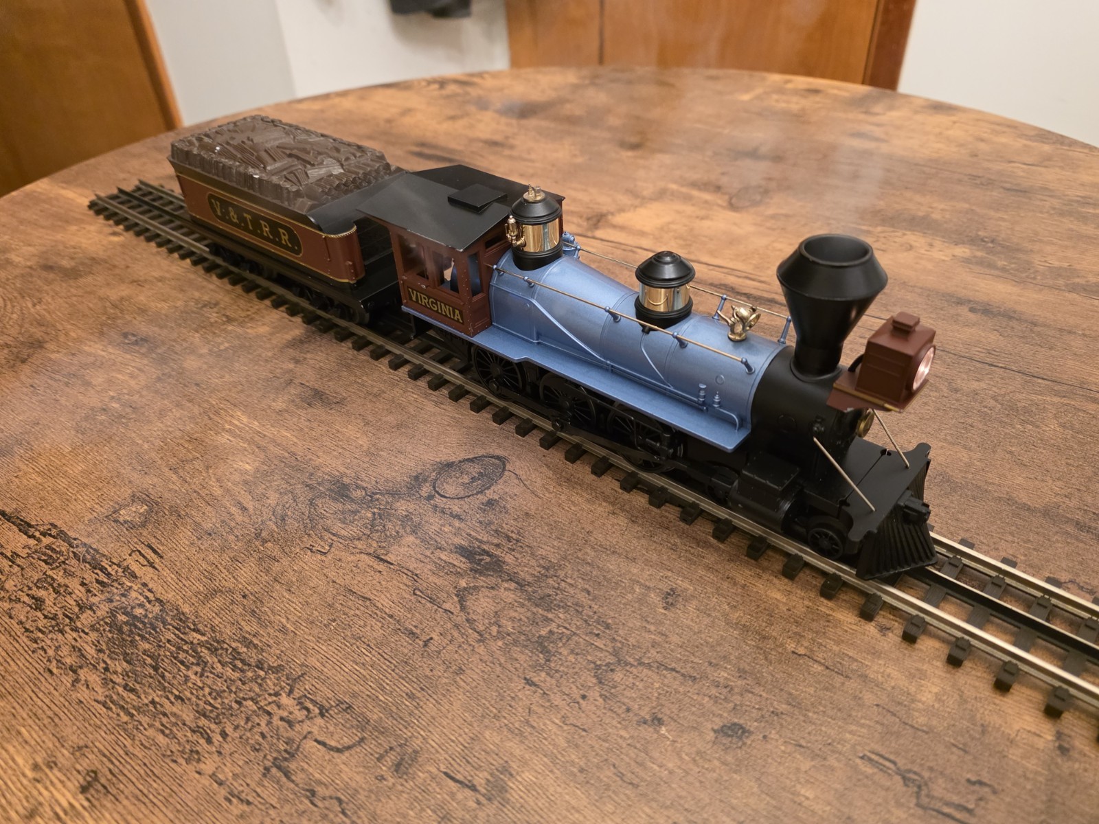 MTH 30-4140-1E O Gauge 4-6-0 Steam Locomotive Virginia & Truckee W/PS 2.0