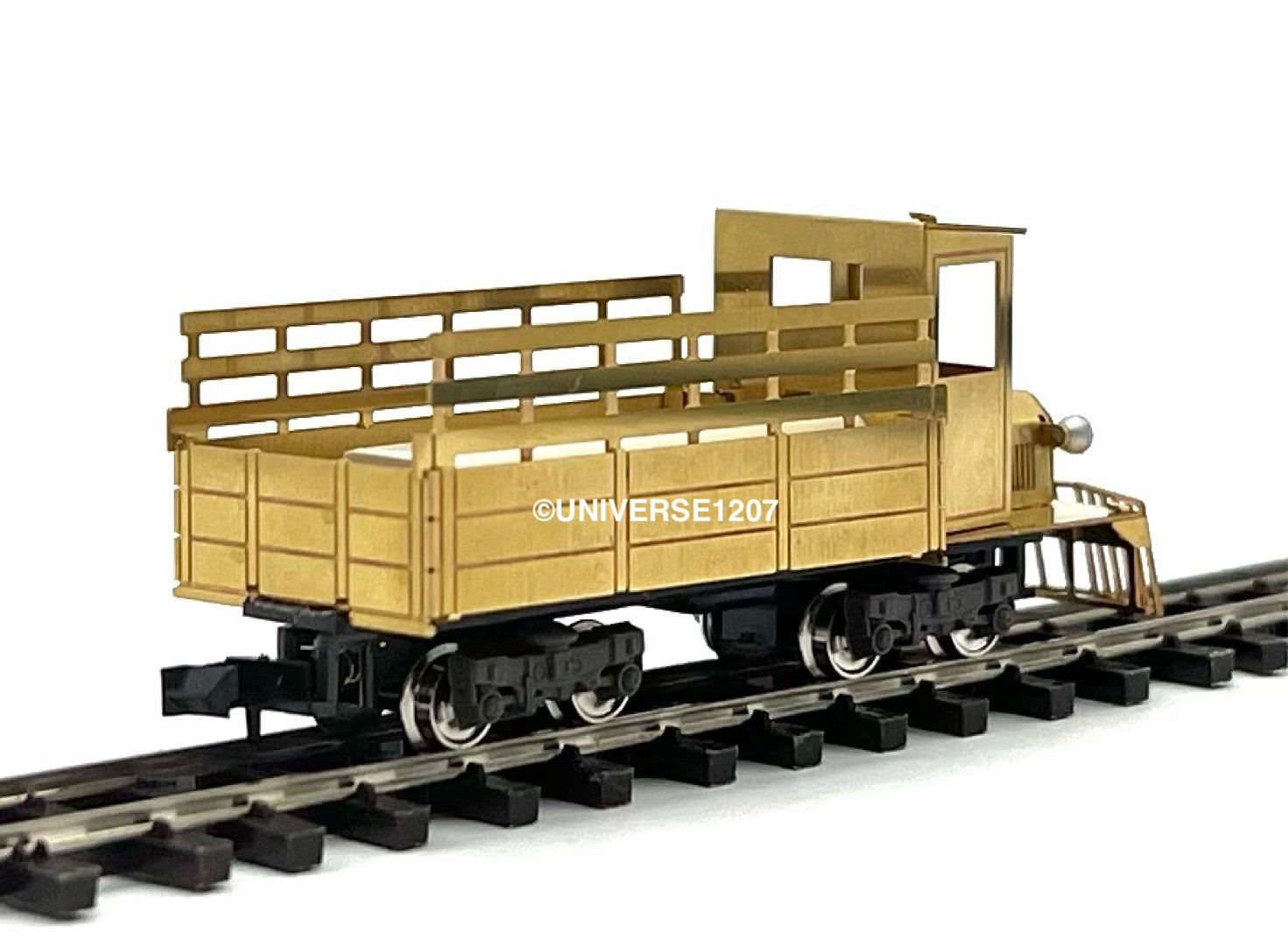 HOn30/HOe/HOn2-1/2 Scale Aru-Model Freelance Pickup Rail Truck RTR Brass Railcar
