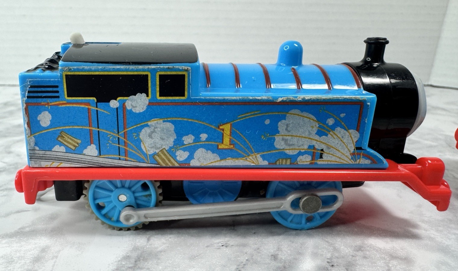 Set Of 2 2013 Trackmaster Mattel Thomas the Train Motorized Train Cars