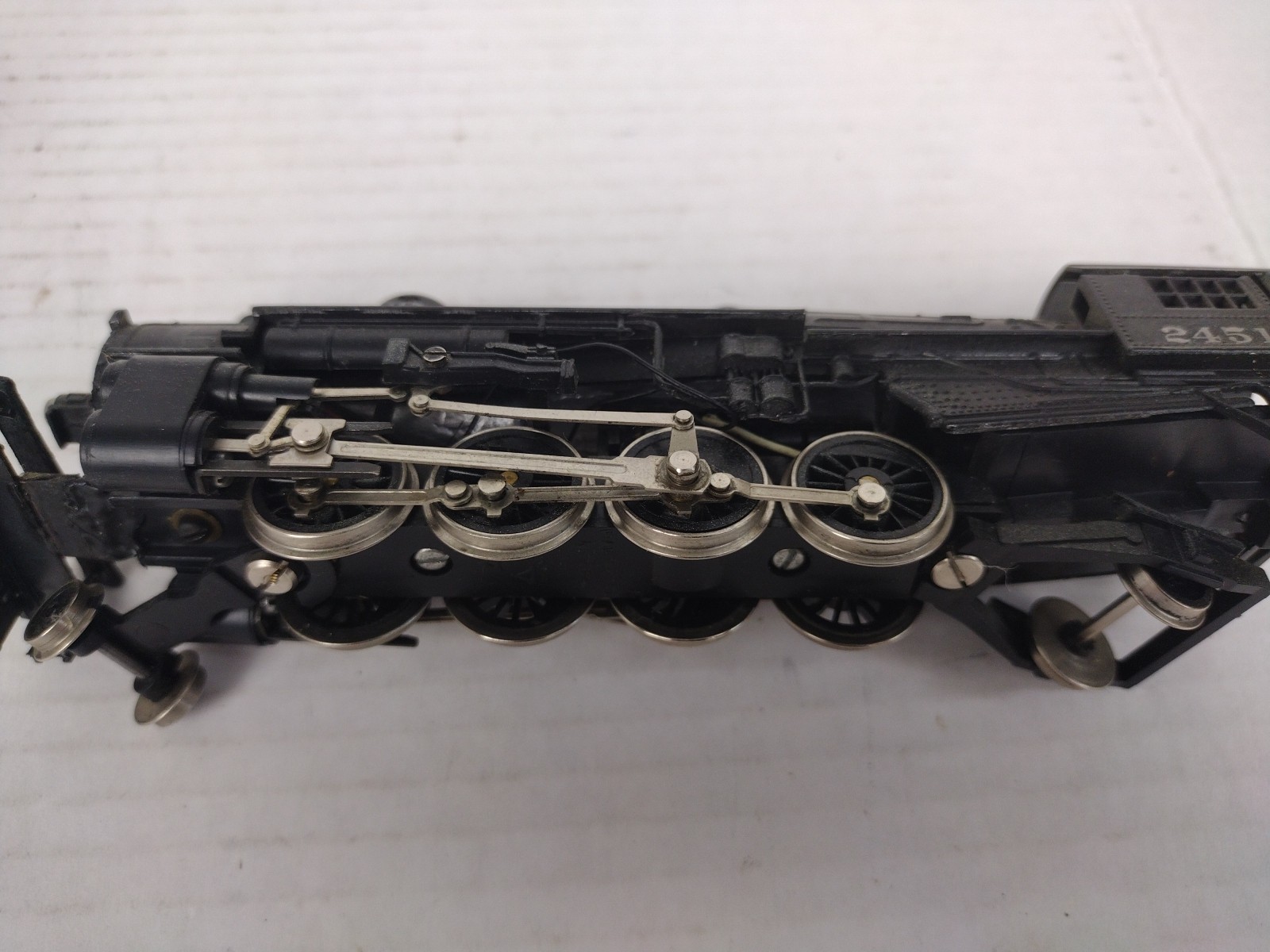 HO Scale Mehano ATSF Santa Fe? 2-8-2 Steam Locomotive #2481 Yugoslavia Made