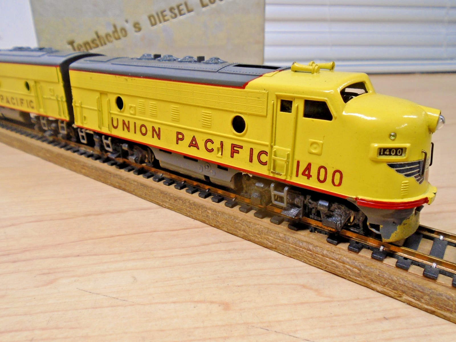 Finished Tenshodo Brass HO Japan Union Pacific Diesel Locos A&B Runs OB