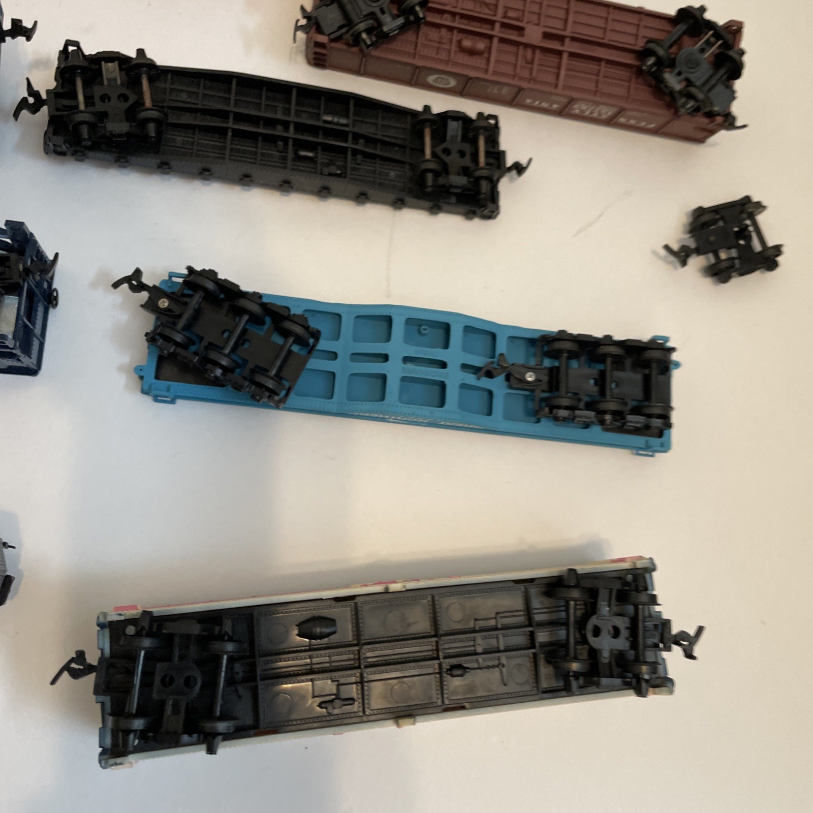 Vintage HO Scale Coal Cars And Various Others