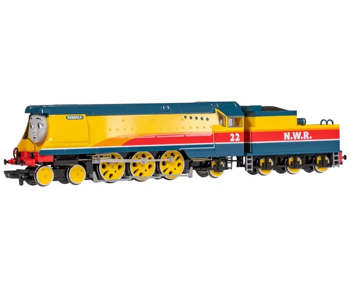 Bachmann HO Scale Thomas & Friends Rebecca Engine & Tender W/ Moving Eyes #58826