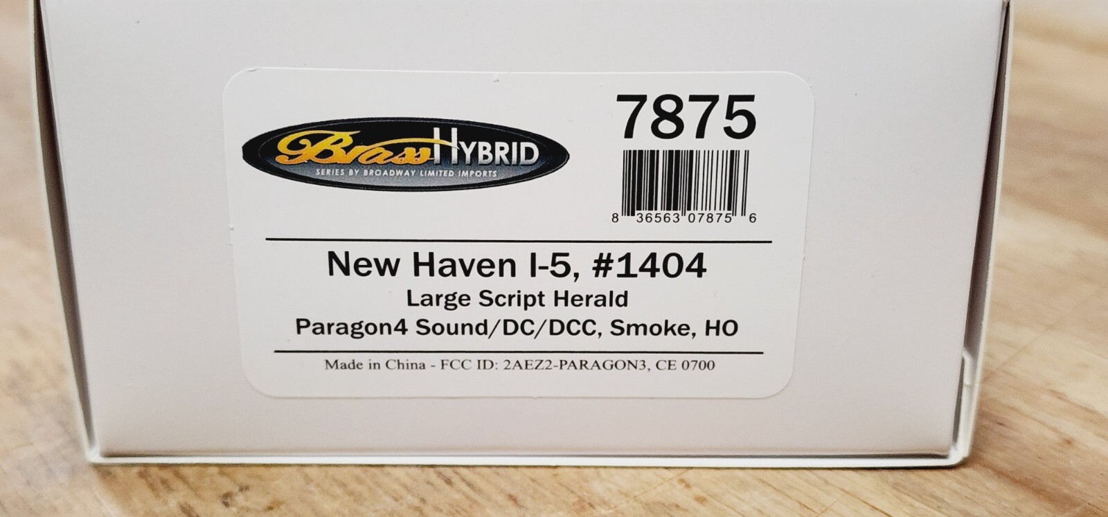 Broadway Limited 7875 New Haven RR Steam Loco I-5 # 1404 Paragon4 Sound/DC/DCC