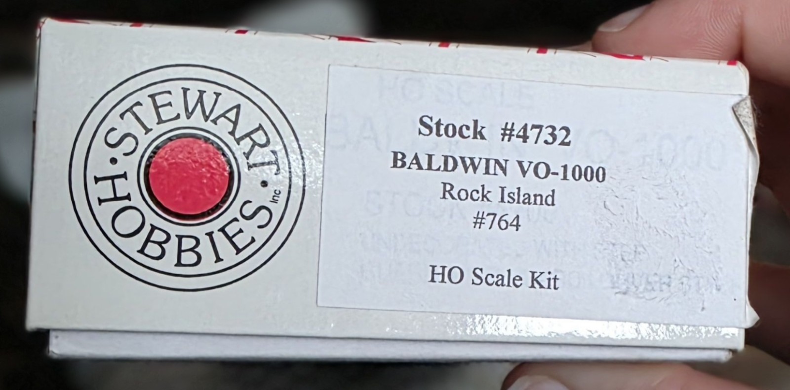 Stewart Hobbies Baldwin VO-1000 Rock Island HO Analog Diesel Loco Kit MPN 4732