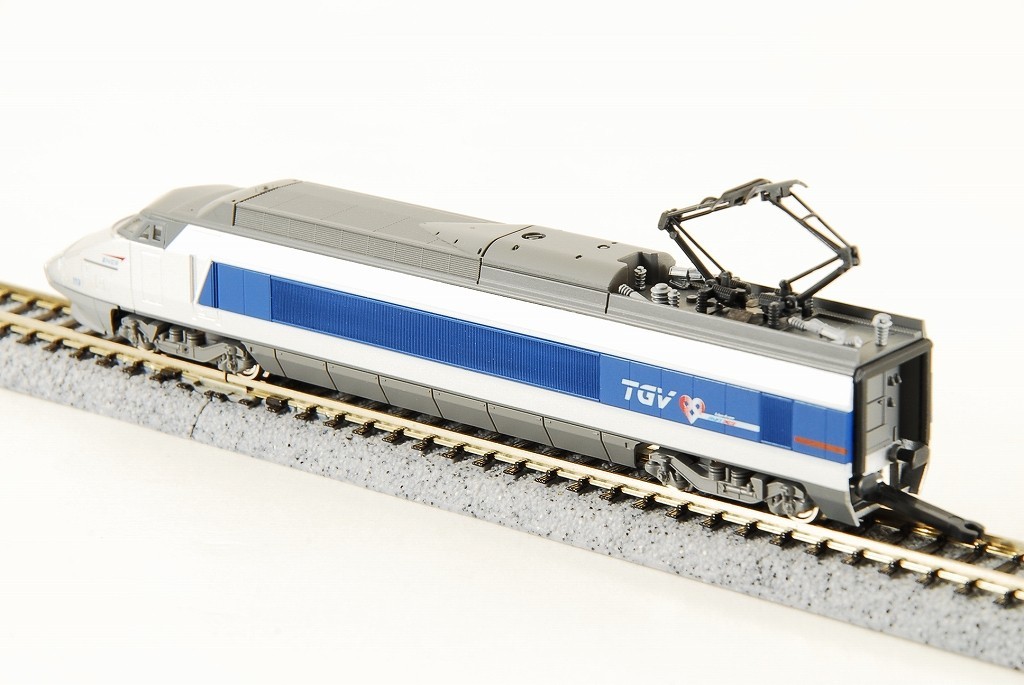 KATO N scale TGV 10-909 La Ligne de Coeur France Suisse 6 car set Flaw Condition