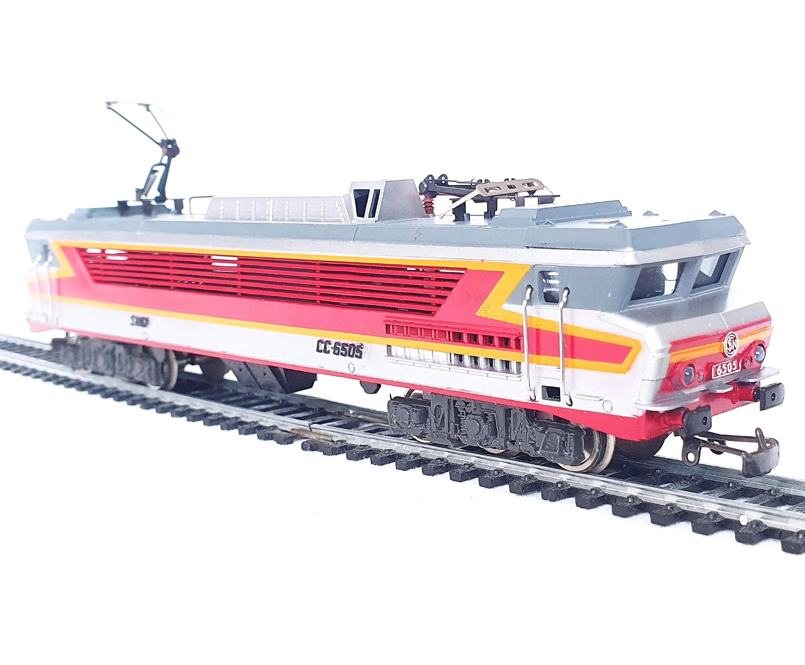 Jouef HO 1:87 SNCF French CC 6505 GRAND CONFORT ELECTRIC LOCOMOTIVE 8436 NM`76