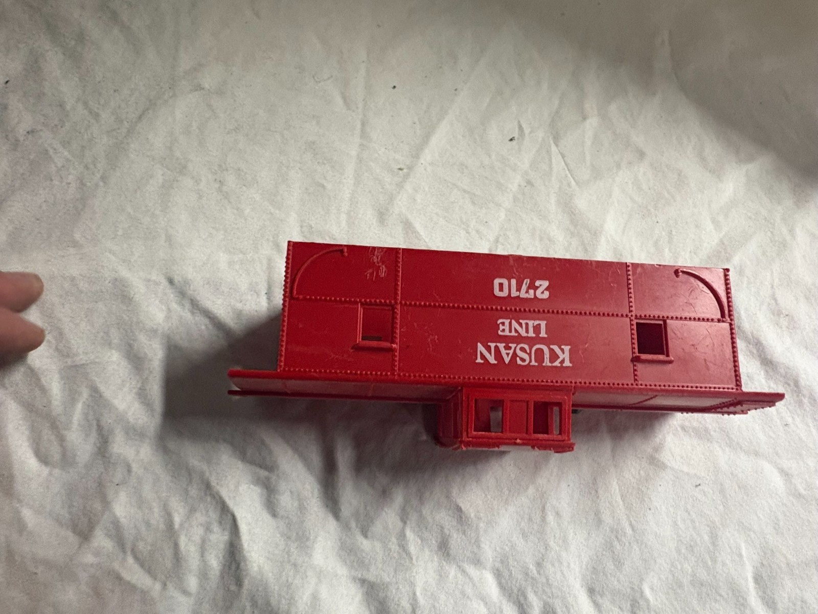 MARX train – #4427 A.T. & S.F. Caboose – O27 gauge CASE ONLY
