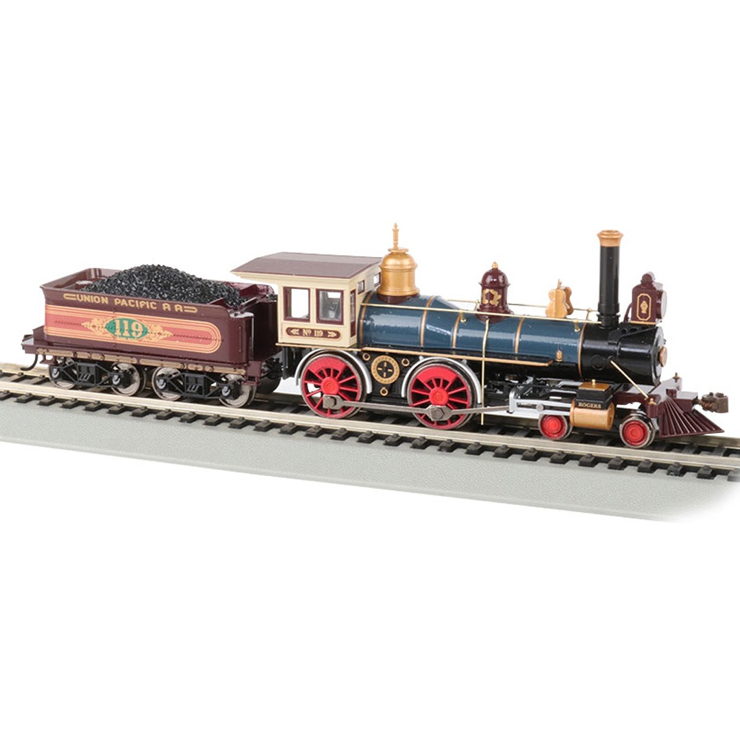 NEW Bachmann 4-4-0 American Union Pacific Steam Locomotive with DCC Sound HO